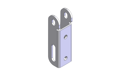 Seat Rail Support Bracket-X-Series Trap Shelters