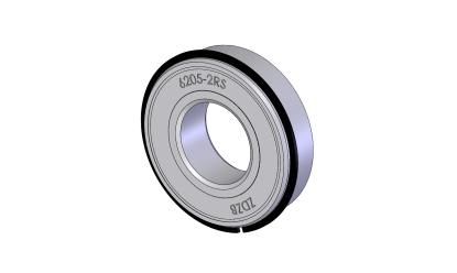 Shielded Ball Bearing (6205-2RS ZDZB)