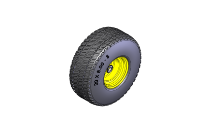 HD Max Wheel/Tire Assembly 