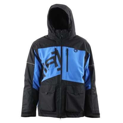 IA Defender Parka, Blk/Blue, Sm, IS22