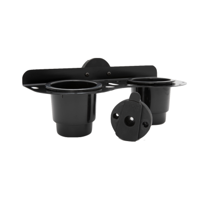 ClamLock Double Cup Holder