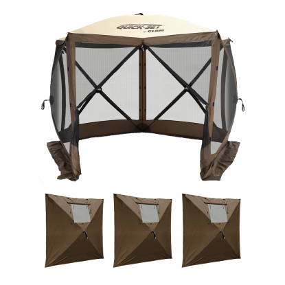 Brown Venture with Three Wind Panels