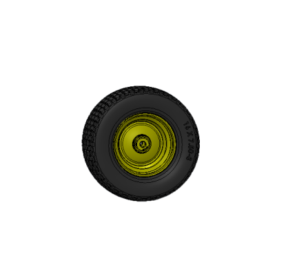 Tire Assy, 16 x 7.5 in, LG1300