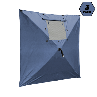 Slate Blue Wind Panels