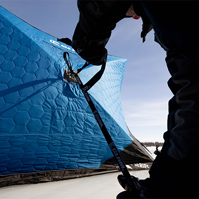 Clam X-1200 Thermal Double Hub Shelter